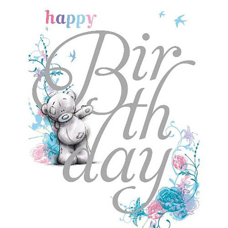 Happy Birthday Large Me to You Bear Card £3.59
